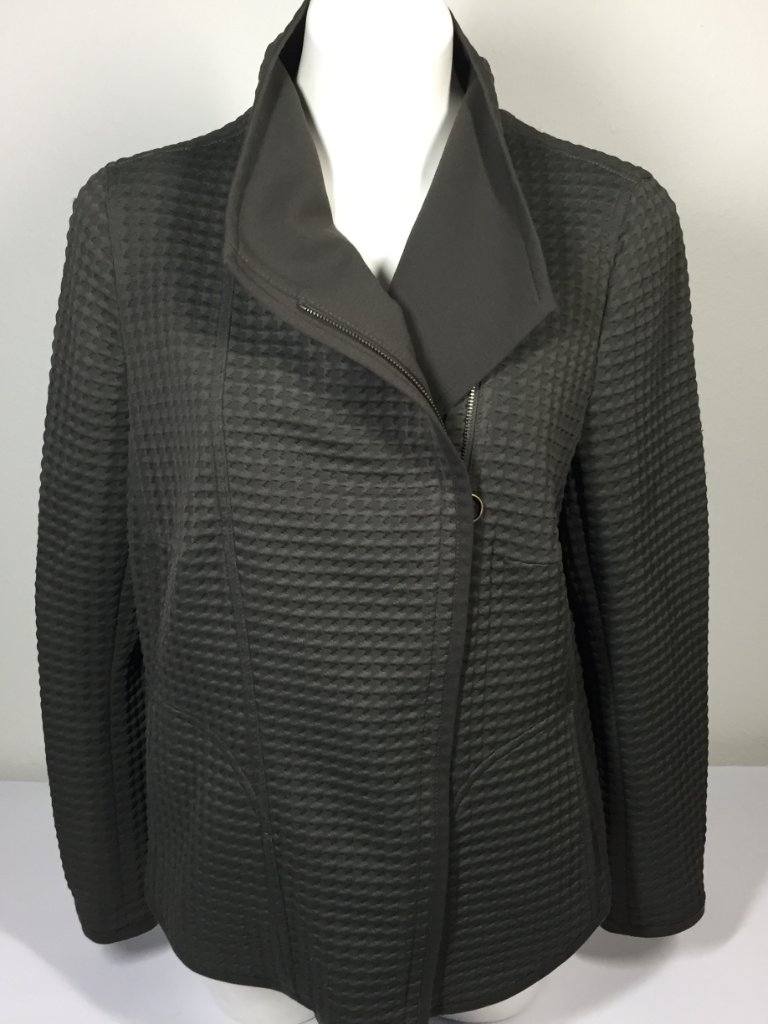 Akris Punto Womens 14 Jacket Knit Zip Up